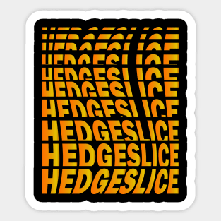 Hedgeslice Waveform Sticker